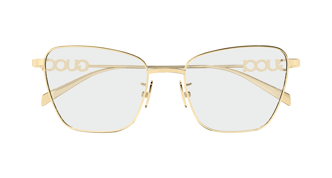 Brillen gucci gg1807o 003 dorado butterfly femenino größe 54mm - Detailansicht