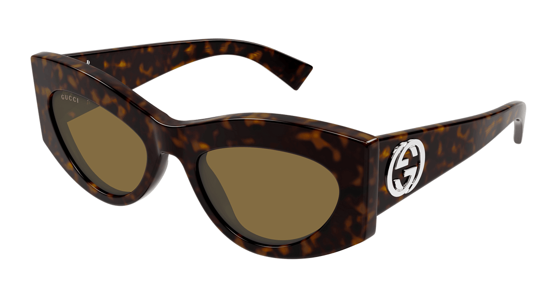 Gafas de sol gucci gg1843s 002 havana cat eye femenino talla 53mm - Vista principal