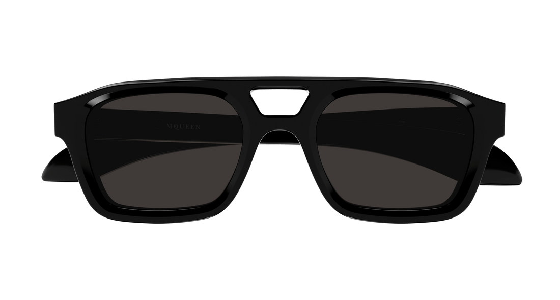 Sonnenbrillen alexander mcqueen am0505s 001 negro pilot masculino größe 52mm - Detailansicht