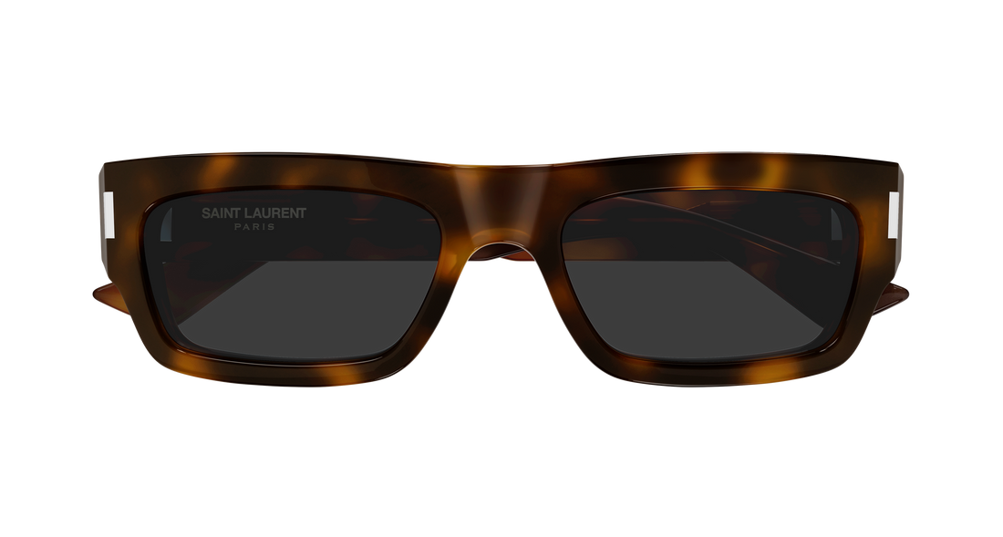 Óculos de sol saint laurent sl 837 002 havana rectangular / squared masculino tamanho 54mm - Vista de detalhe