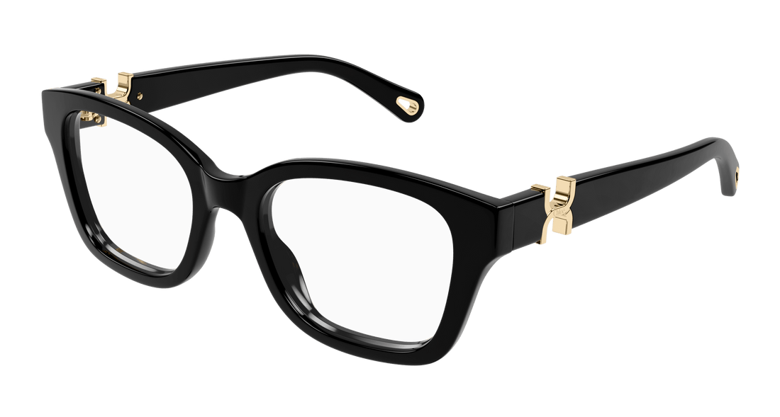 Brillen chloé ch0305o 005 negro square femenino größe 51mm - Hauptansicht
