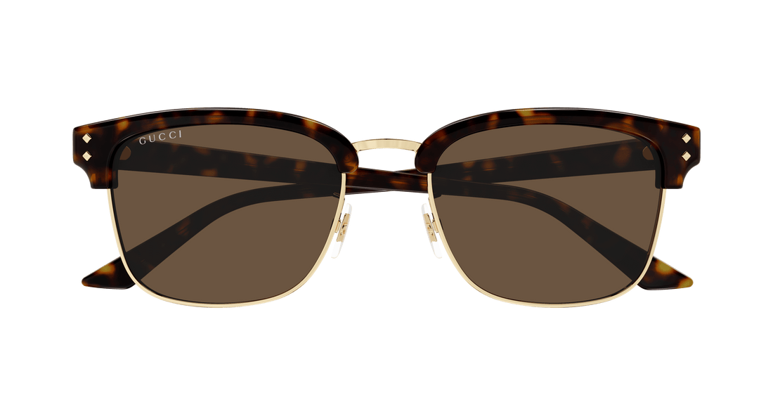 Gafas de sol gucci gg1897sk 002 havana square masculino talla 54mm - Vista de detalle