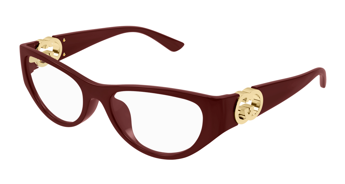 Gafas graduadas gucci gg1825o 003 burdeos cat eye femenino talla 54mm - Vista principal
