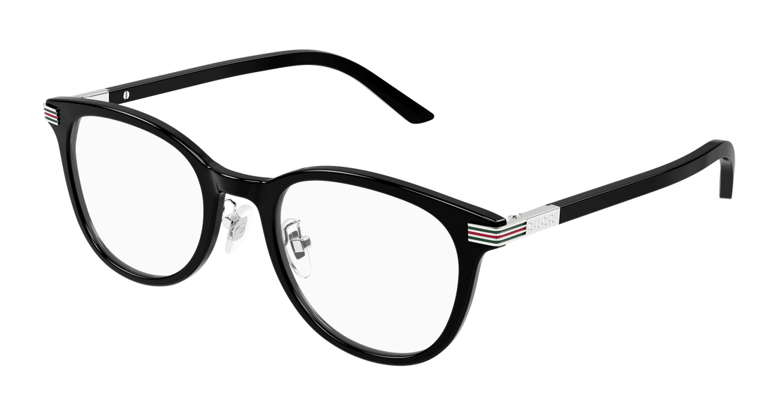 Occhiali da vista gucci gg1905oj 001 negro round unisex taglia 49mm - Vista principale