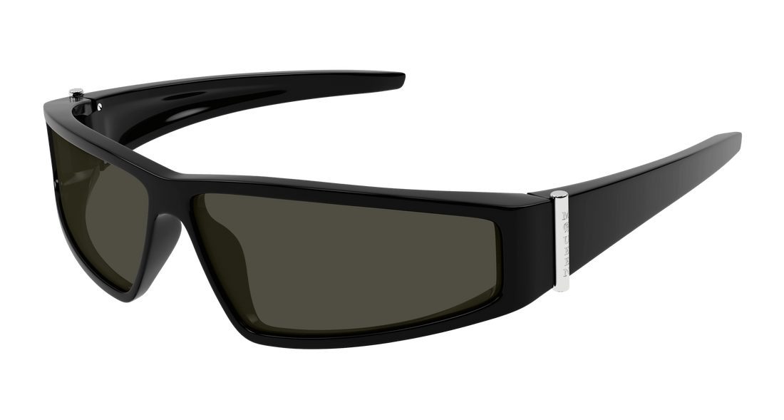 Occhiali da sole alexander mcqueen am0490s 001 negro geometric unisex taglia 69mm - Vista principale