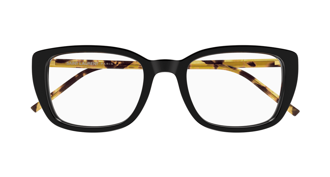 Óculos graduados saint laurent sl 776 012 negro square femenino tamanho 53mm - Vista de detalhe