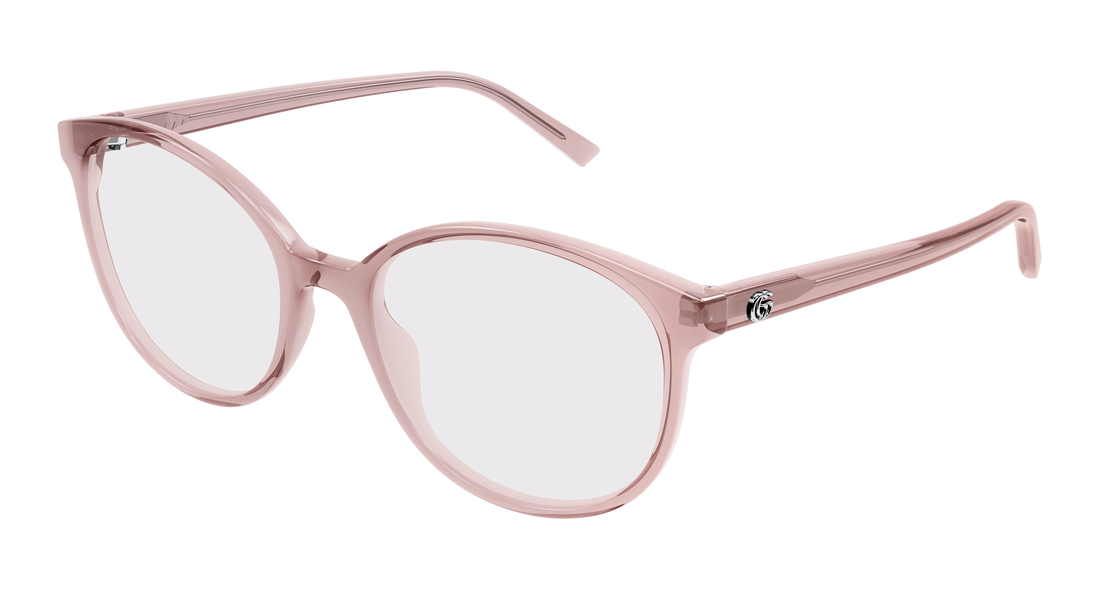 Occhiali da vista gucci gg1996o 003 rosa round/oval/panthos femenino taglia 54mm - Vista principale