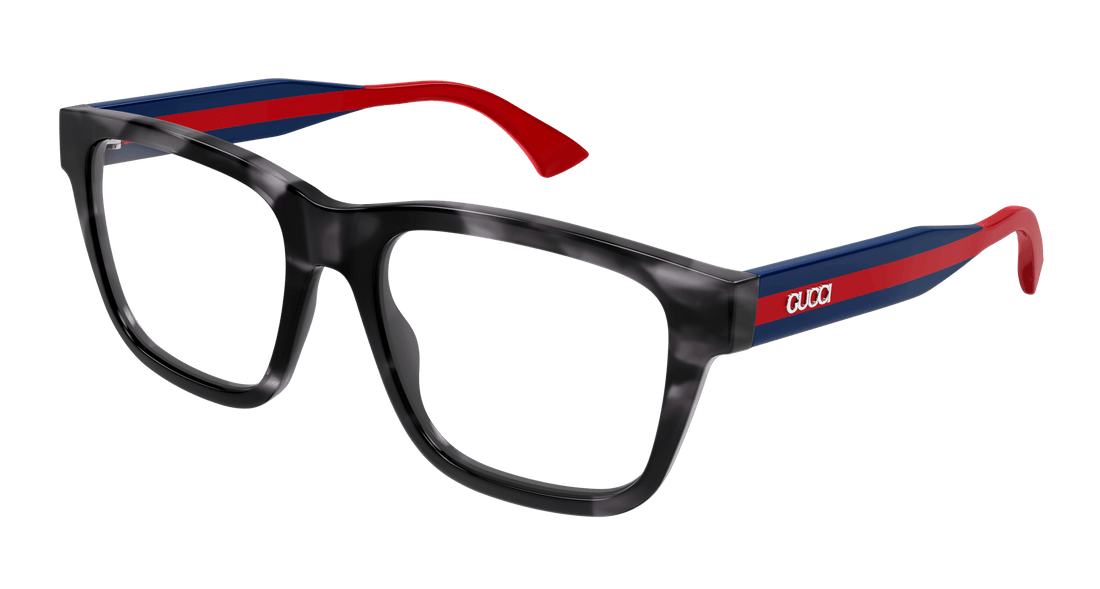 Occhiali da vista gucci gg1870o 008 havana square masculino taglia 56mm - Vista principale