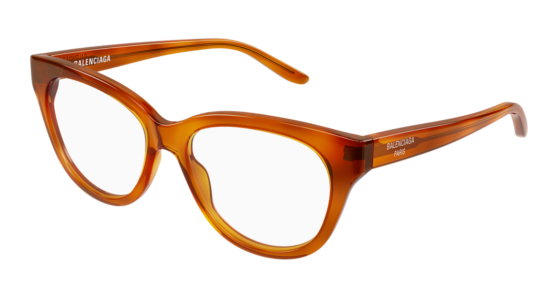 Gafas graduadas balenciaga bb0441o 003 havana butterfly femenino talla 53mm - Vista principal