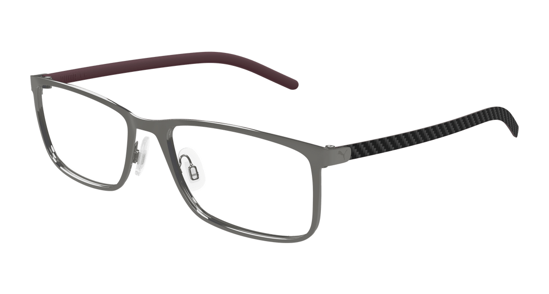 Brillen puma pu0490o 005 rutenio square masculino größe 58mm - Hauptansicht