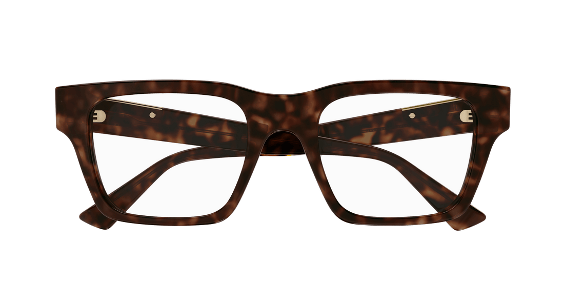 Occhiali da vista gucci gg1889o 006 havana square masculino taglia 53mm - Vista dettagliata