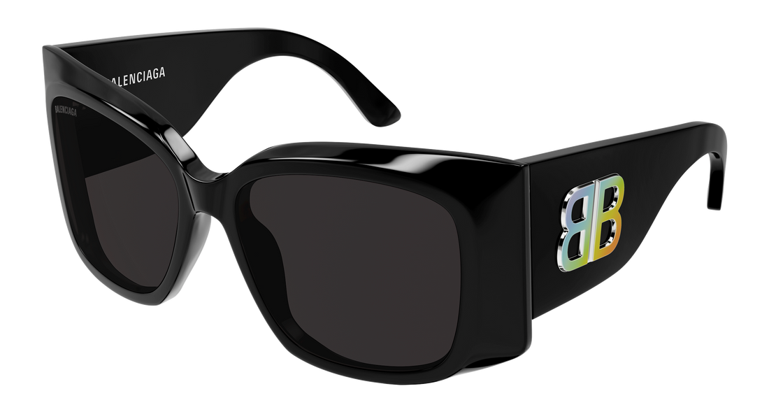 Sunglasses balenciaga bb0443s 002 negro butterfly femenino size 58mm - Main view