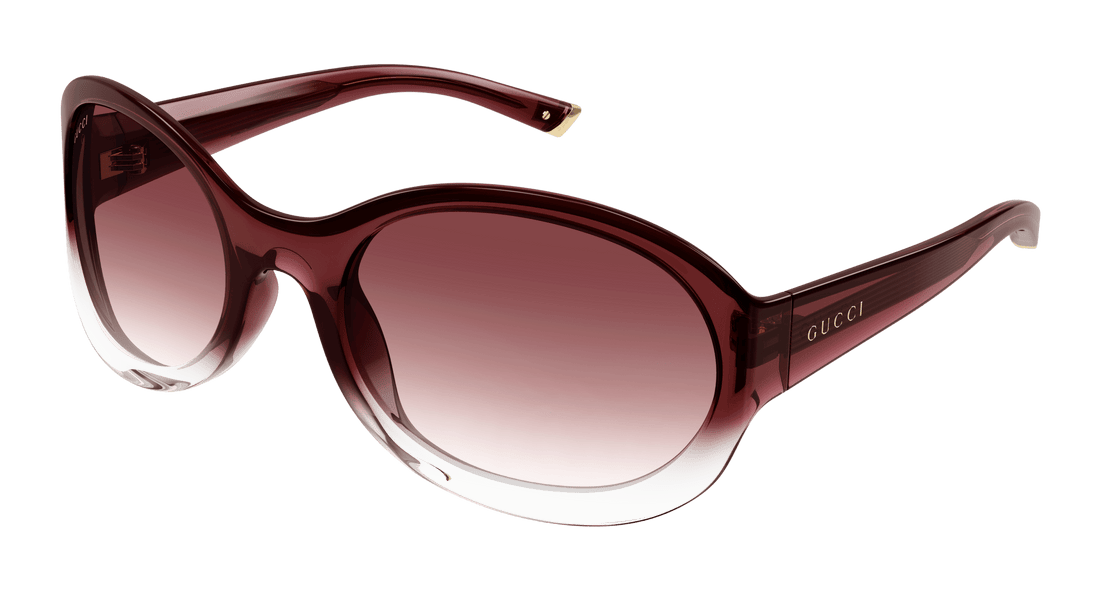 Sunglasses gucci gg2012s 004 rojo round femenino size 62mm - Main view