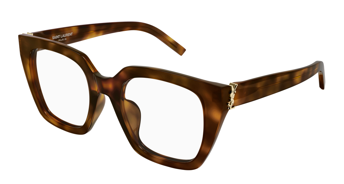 Dioptrijske naočale saint laurent sl m143 opt 003 havana cat eye femenino veličina 51mm - Glavni prikaz