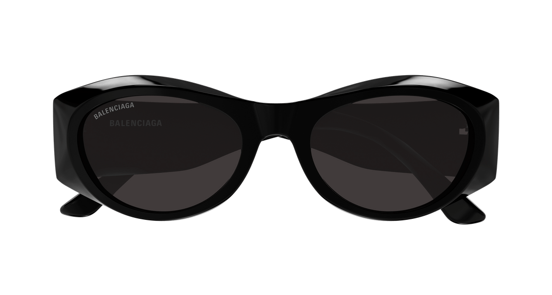 Sunglasses balenciaga bb0396sk 001 negro round femenino size 55mm - Detailed view