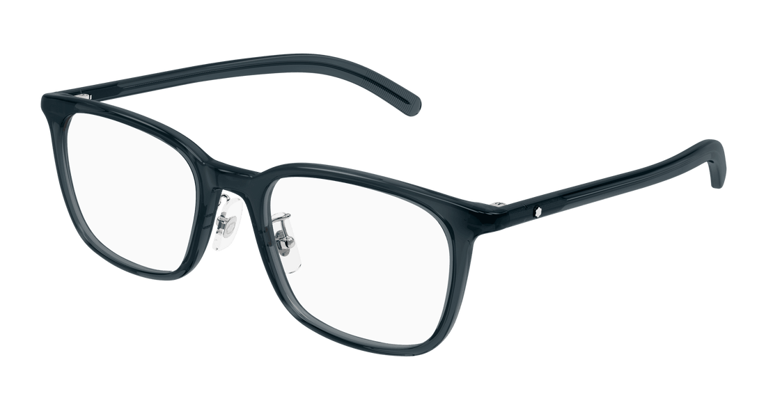 Occhiali da vista montblanc mb0418oj 002 gris square masculino taglia 53mm - Vista principale