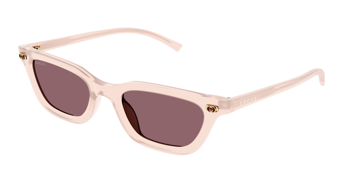 Óculos de sol gucci gg1944s 005 rosa cat eye femenino tamanho 50mm - Vista principal
