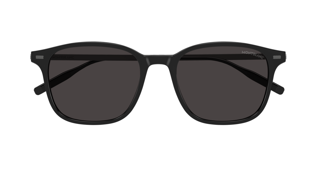 Sonnenbrillen montblanc mb0445sa 001 negro rectangular / squared masculino größe 54mm - Detailansicht