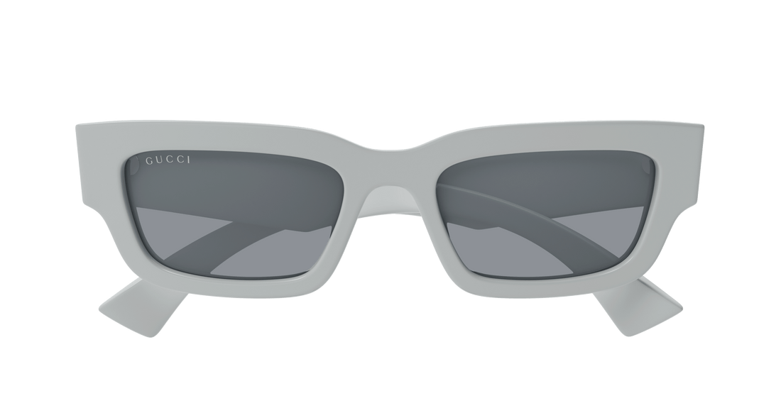 Gafas de sol gucci gg1838s 003 gris square masculino talla 52mm - Vista de detalle