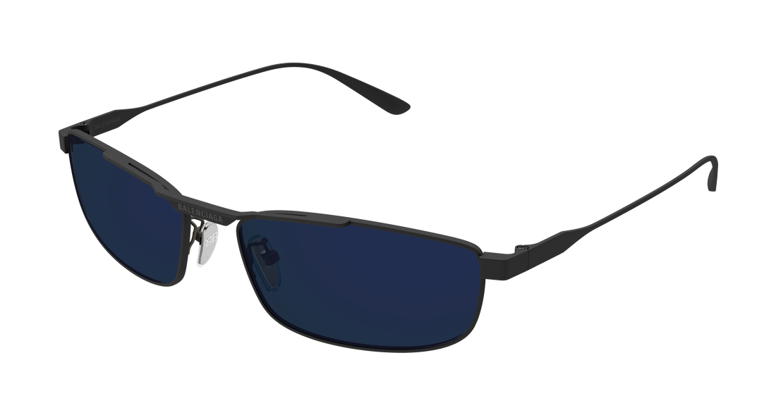 Sunglasses balenciaga bb0451s 002 gris rectangular / squared unisex size 61mm - Main view