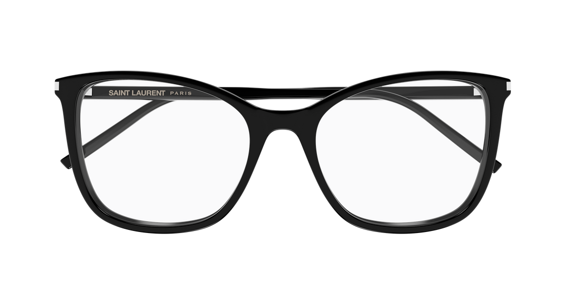 Briller saint laurent sl 835 001 negro cat eye femenino størrelse 55mm - Detaljeret visning