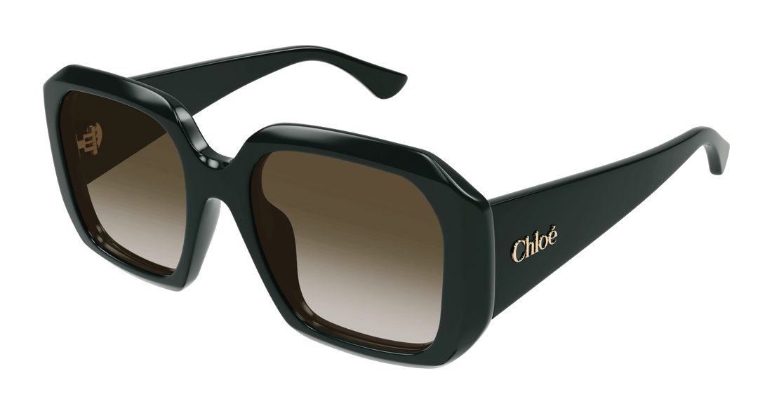 Sonnenbrillen chloé ch0300s 003 verde square femenino größe 54mm - Hauptansicht