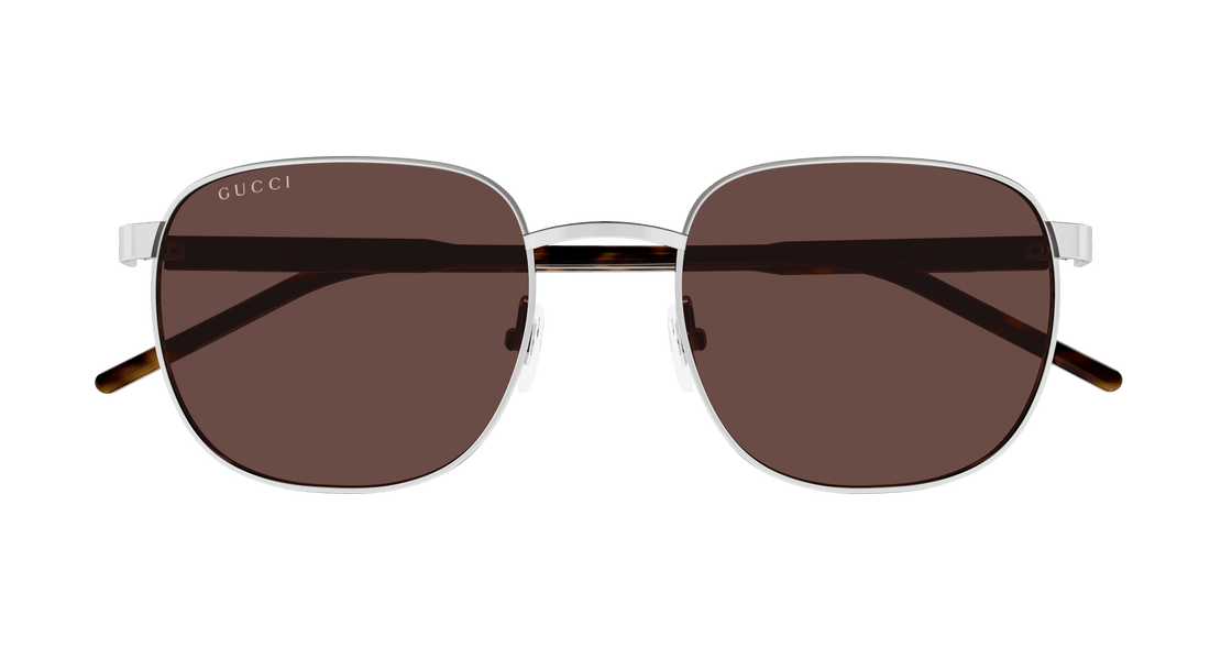 Gafas de sol gucci gg1799s 002 plateado square masculino talla 54mm - Vista de detalle