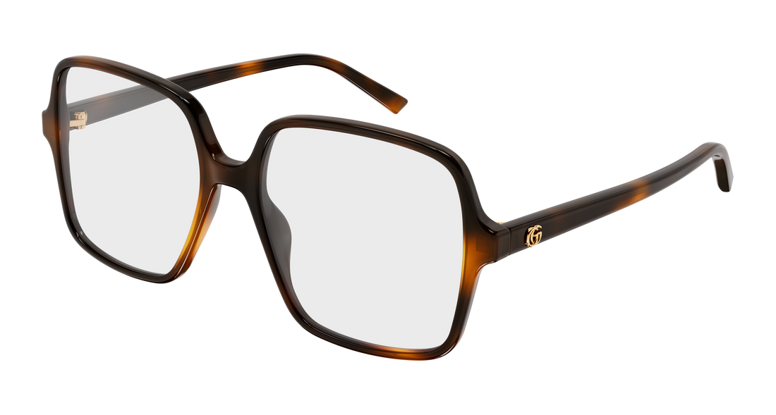 Óculos graduados gucci gg1994o 002 havana rectangular / squared femenino tamanho 53mm - Vista principal