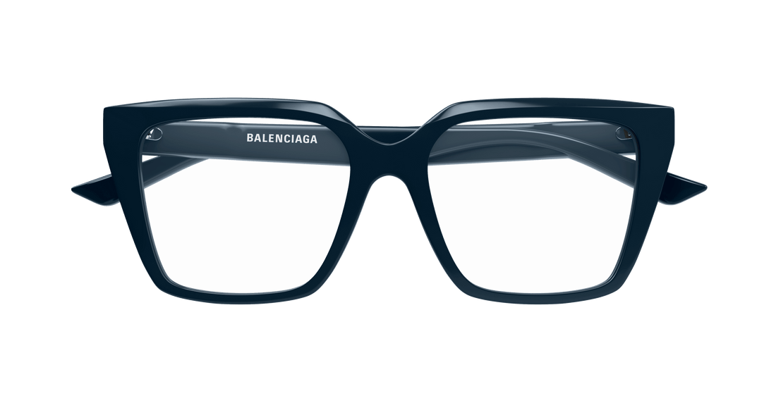 Gafas graduadas balenciaga bb0130o 011 azul square femenino talla 53mm - Vista de detalle