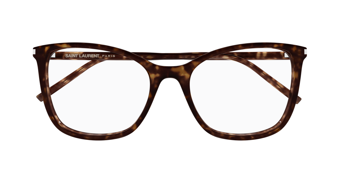 Brillen saint laurent sl 835 002 havana cat eye femenino größe 55mm - Detailansicht