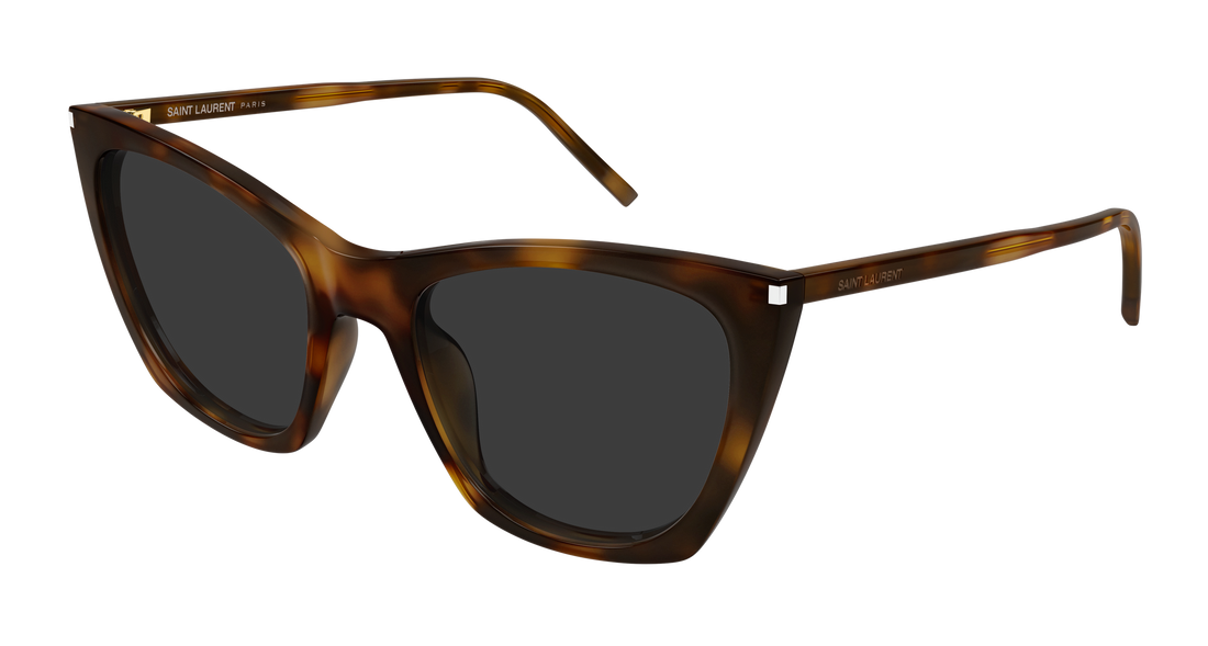 Óculos de sol saint laurent sl 214 kate thin 003 havana cat eye femenino tamanho 55mm - Vista principal