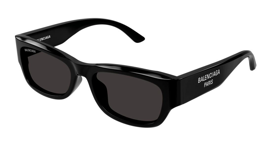 Sunglasses balenciaga bb0390sk 001 negro square masculino size 56mm - Main view