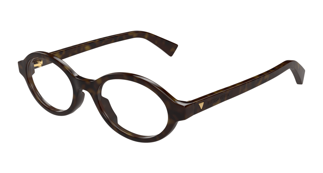 Occhiali da vista bottega veneta bv1367o 002 havana round femenino taglia 50mm - Vista principale