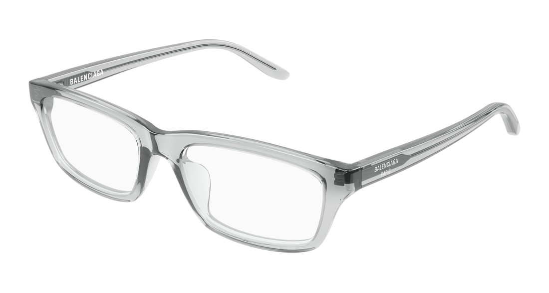 Gafas graduadas balenciaga bb0439o 005 gris rectangular / squared masculino talla 55mm - Vista principal