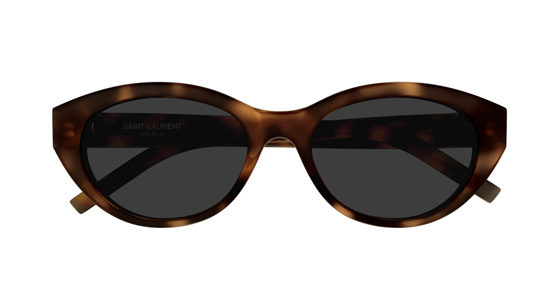 Sonnenbrillen saint laurent sl m148/f 003 havana round femenino größe 54mm - Detailansicht
