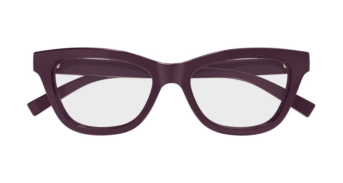 Brillen gucci gg1983o 003 violeta cat eye femenino größe 52mm - Detailansicht