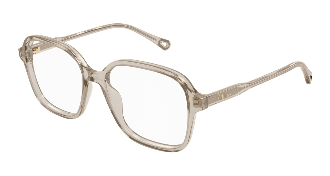 Brillen chloé ch0317oa 002 beige square femenino größe 54mm - Hauptansicht