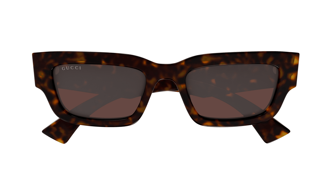 Gafas de sol gucci gg1838s 002 havana square masculino talla 52mm - Vista de detalle