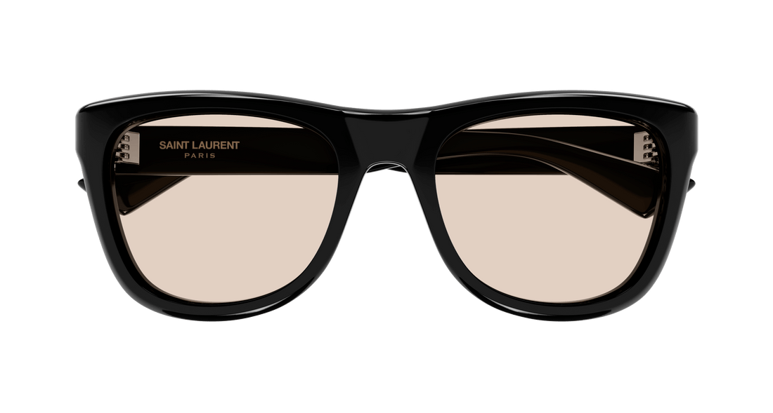 Óculos de sol saint laurent sl 816 006 negro square femenino tamanho 1mm - Vista de detalhe