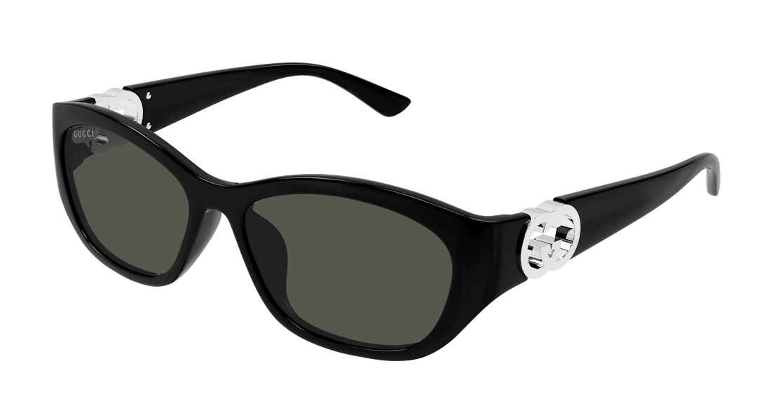 Gafas de sol gucci gg1826sk 001 negro round femenino talla 57mm - Vista principal