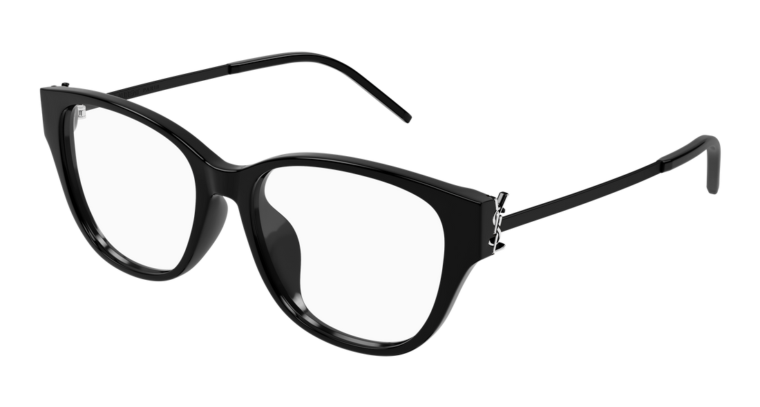 Brillen saint laurent sl m48o_c/fn 002 negro rectangular / squared femenino größe 54mm - Hauptansicht