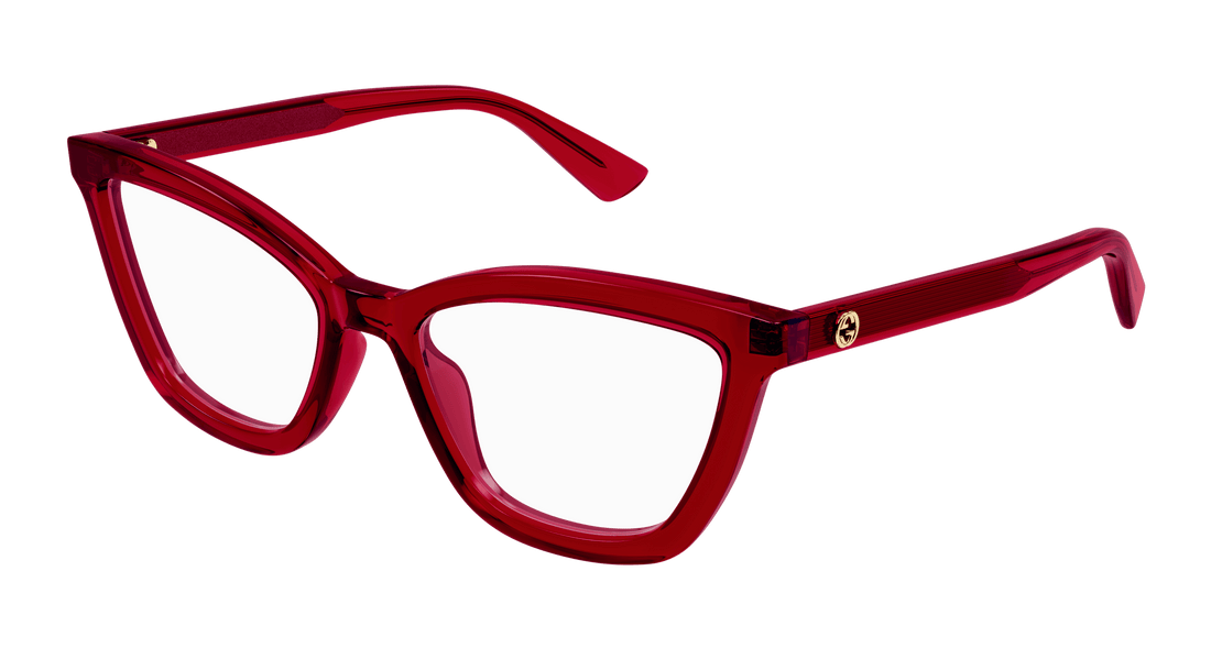 Occhiali da vista gucci gg1686o 009 rojo round femenino taglia 54mm - Vista principale