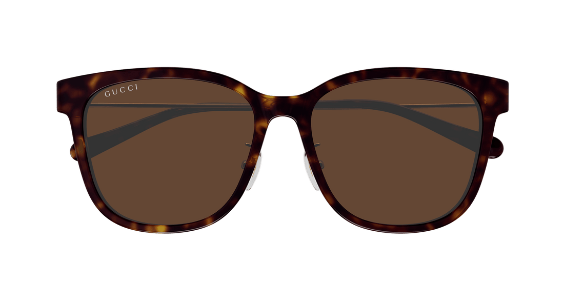 Sonnenbrillen gucci gg1884sk 002 havana round femenino größe 56mm - Detailansicht