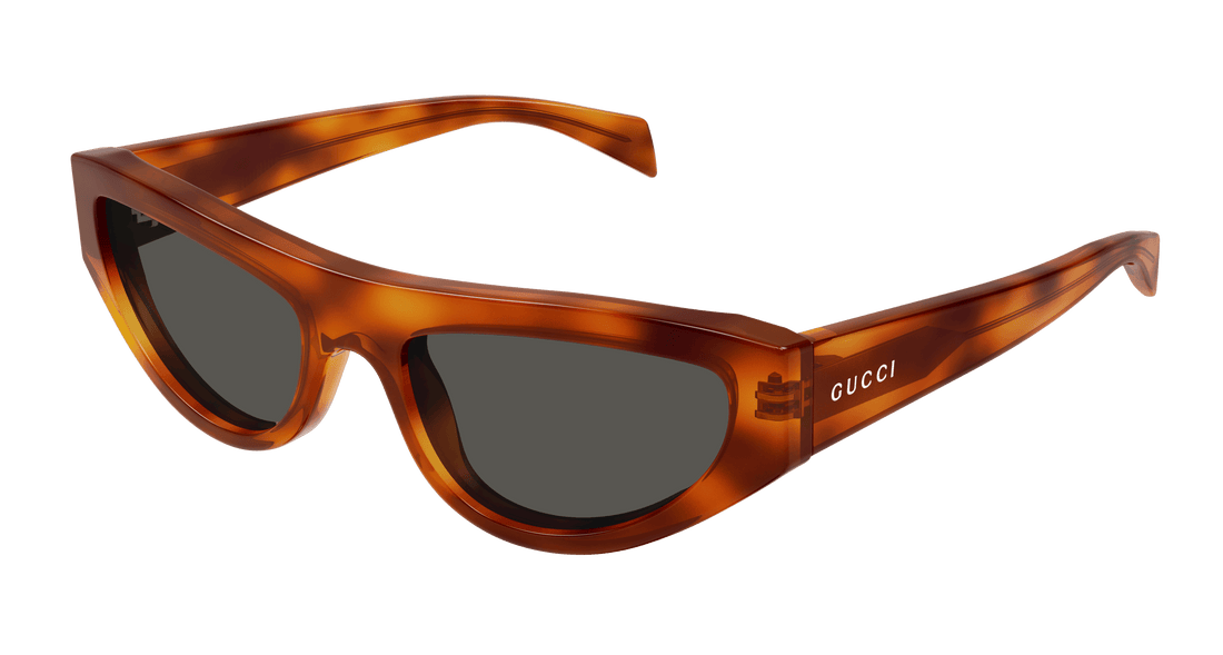 Óculos de sol gucci gg1919s 004 havana cat eye femenino tamanho 55mm - Vista principal
