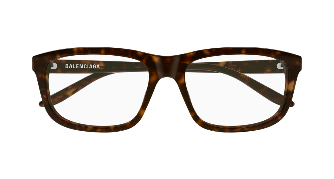 Gafas graduadas balenciaga bb0438o 002 havana rectangular / squared masculino talla 57mm - Vista de detalle