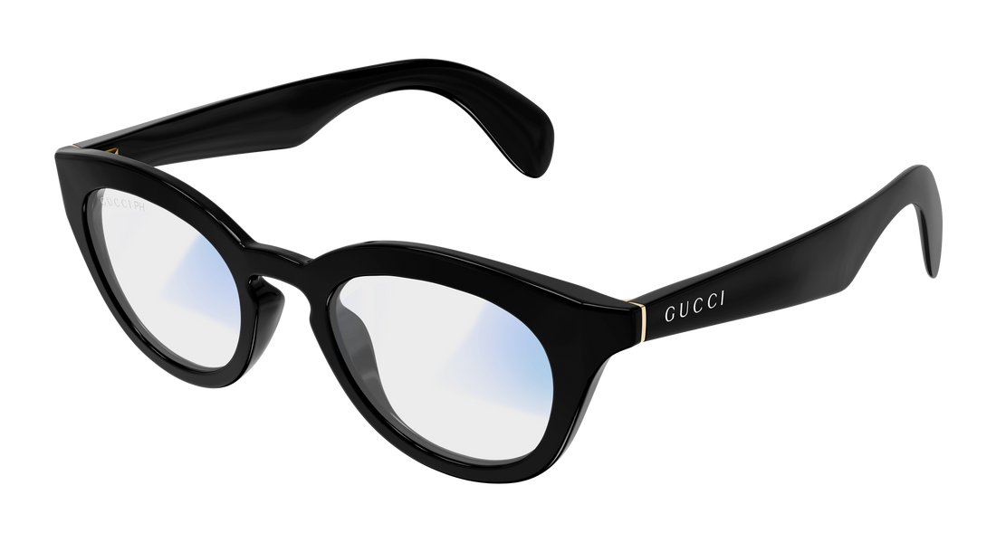 Óculos de sol gucci gg1934s 006 negro rectangular / squared masculino tamanho 47mm - Vista principal