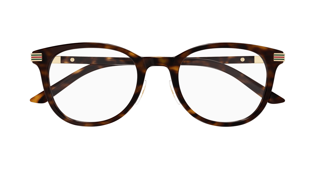 Occhiali da vista gucci gg1905oj 002 havana round unisex taglia 49mm - Vista dettagliata