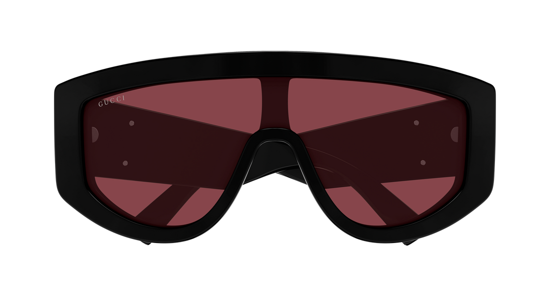 Occhiali da sole gucci gg1950s 002 negro mask femenino taglia 99mm - Vista dettagliata