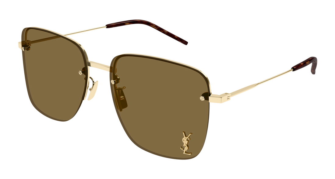 Sonnenbrillen saint laurent sl 312 m 014 dorado square femenino größe 58mm - Hauptansicht