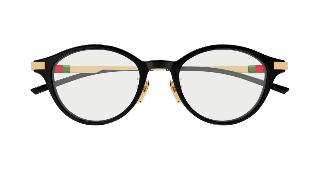 Occhiali da vista gucci gg2000oj 001 negro round/oval/panthos femenino taglia 48mm - Vista dettagliata